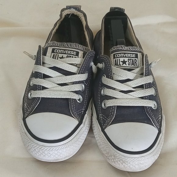 Women's Converse Chuck Taylor All Star Lift Ox, Blue, Size 6 - Picture 2 of 9